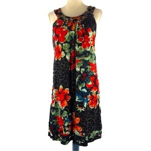 STYLE&CO (S) sleeveless animal print shift dress